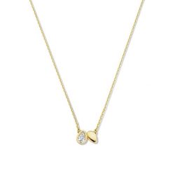 Beloro Naszyjnik Beloro Jewels Monte Napoleone Natalia złoty - 9-karatowe złoto Naszyjniki 1 ct Damski. Żółte naszyjniki damskie Beloro, z cyrkonią, złote. Za 656.99 zł.