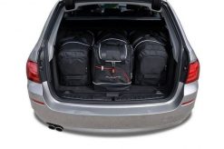 Torby Do Bagażnika Bmw 5 Touring 2010-2017 4Szt Kjust. Czarne torby podróżne KJUST, bez wzorów, z kauczuku. Za 1,330.00 zł.