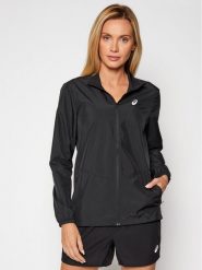 Asics Kurtka do biegania Core 2012C341 Czarny Regular Fit. Czarne kurtki sportowe damskie Asics, s, bez wzorów, z syntetyku, bez kaptura. Za 219.99 zł.