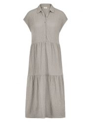 Sublevel Sukienka w kolorze beżowym rozmiar: S. Brązowe sukienki damskie Sublevel, bez wzorów, bez ramiączek. Za 69.99 zł.