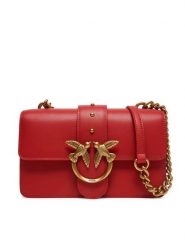 PINKO Torebka Love One Mini Cl PE 25 PCPL 100059 A0F1 Czerwony. Czerwone torebki wieczorowe damskie Pinko, bez wzorów, ze skóry, bez dodatków. Za 669.99 zł.