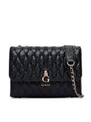 Guess Torebka Tamara HWGG23 23210 Czarny. Czarne torebki wieczorowe damskie Guess, z aplikacjami, ze skóry, bez dodatków. Za 584.99 zł.