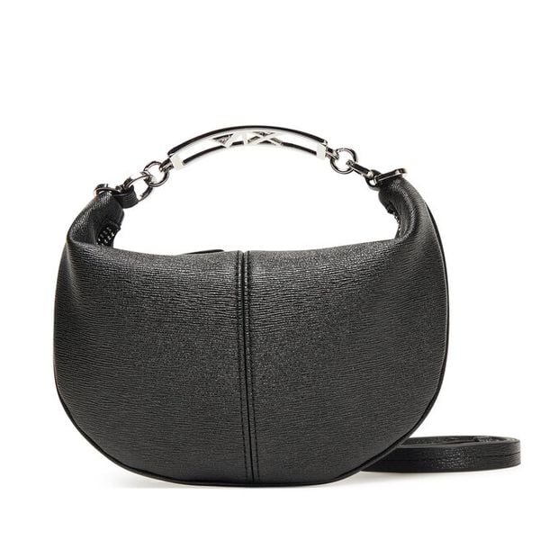 Torebka Armani Exchange. Czarne torebki klasyczne damskie Armani Exchange, bez dodatków. Za 279.99 zł.