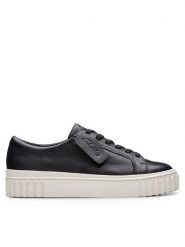 Clarks Sneakersy Mayhill Walk 26176436 Czarny. Czarne obuwie sportowe damskie Clarks, ze skóry, bez zapięcia. Za 359.99 zł.