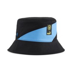 Kapelusz rybacki ftblCULTURE+ Manchester City PUMA Black Magic Blue. Czarne kapelusze damskie Puma, bez wzorów, z bawełny, sportowe. W wyprzedaży za 104.00 zł.