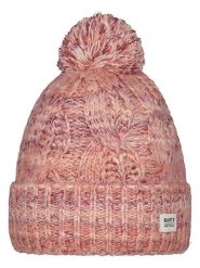 Barts Czapka "Mallan" w kolorze jasnoróżowo-pomarańczowo-fioletowym rozmiar: onesize. Pomarańczowe czapki damskie Barts, z aplikacjami. Za 95.46 zł.