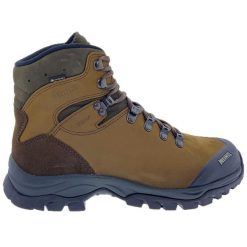Buty Meindl Kansas GTX. Brązowe obuwie trekkingowe damskie MEINDL, bez zapięcia. Za 1,149.00 zł.