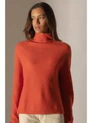Perfect Cashmere Kaszmirowy sweter "Ruby" w kolorze pomarańczowym rozmiar: L. Pomarańczowe swetry klasyczne damskie Perfect Cashmere, l, z kaszmiru, bez kołnierzyka. Za 321.20 zł.