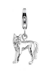 Elli Damski wilk natrua zwierzę w srebrze 925 Sterling Silver Naszyjniki 1 ct. Szare naszyjniki damskie Elli, srebrne. Za 178.99 zł.