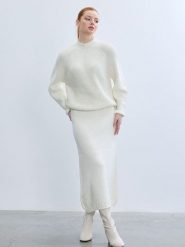 BGN Spódnica w kolorze białym rozmiar: 34. Białe spódnice damskie BGN, na co dzień, bez wzorów, midi. Za 143.99 zł.