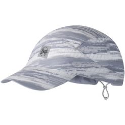 Czapka z daszkiem BUFF PACK SPEED CAP FRANE STEEL. Szare czapki z daszkiem damskie Buff, bez wzorów. W wyprzedaży za 127.43 zł.