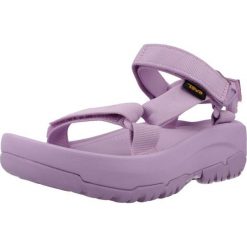 Sandały TEVA W HURRICANE XLT AM Fioletowy. Fioletowe sandały damskie Teva, bez wzorów, z tkaniny, bez obcasa, bez zapięcia. Za 313.99 zł.