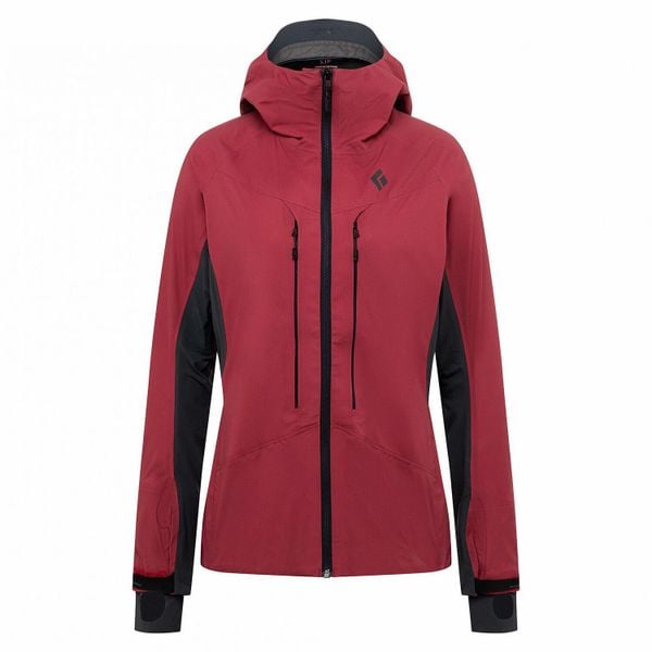 Damska kurtka narciarska Black Diamond Dawn Patrol Hybrid. Czarne kurtki damskie Black Diamond, na zimę, bez wzorów, bez kaptura. W wyprzedaży za 1,138.05 zł.