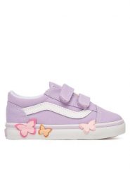 Vans Tenisówki Old Skool V Butterfly VN000EFHFSF1 Fioletowy. Fioletowe buty sportowe dziewczęce Vans, z materiału, bez zapięcia. Za 239.99 zł.