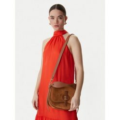 Torebka Coccinelle. Brązowe torebki klasyczne damskie Coccinelle, bez dodatków. Za 1,579.00 zł.