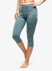 Legginsy termiczne damskie Ortovox 185 Rock N Wool Short Pants. Zielone legginsy damskie ORTOVOX, m, bez wzorów, z bawełny. Za 335.49 zł.