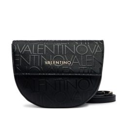 Torebka Valentino. Czarne torebki wieczorowe damskie Valentino, bez wzorów, bez dodatków. Za 569.99 zł.