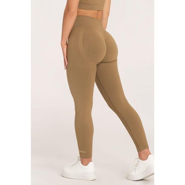 Legginsy fitness damskie Gym Glamour push up 2.0. Żółte legginsy damskie GYM GLAMOUR, s, bez wzorów. Za 169.99 zł.