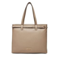 Torebka Liu Jo. Brązowe shopper bag Liu Jo, bez wzorów, bez dodatków. Za 539.99 zł.