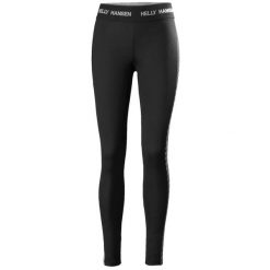 Legginsy damskie Helly Hansen Lifa. Czarne legginsy damskie Helly Hansen, l, bez wzorów, z materiału. Za 243.50 zł.