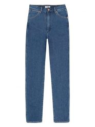 Wrangler Dżinsy - Regular fit - w kolorze niebieskim rozmiar: W30/L34. Niebieskie jeansy damskie Wrangler, z podwyższonym stanem. Za 149.31 zł.