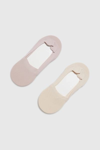 Skarpety 2-pack. Skarpetki damskie MOODO, bez wzorów, z bawełny. Za 27.99 zł.