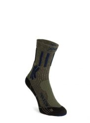 Skarpety trekkingowe X-Socks Trek X CTN. Czarne skarpetki damskie X Socks, bez wzorów, z bawełny. Za 60.00 zł.
