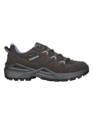 LOWA Buty turystyczne "Sirkos Evo GTX Lo Ws" w kolorze czarnym rozmiar: 39,5. Czarne obuwie trekkingowe damskie Lowa, z gore-texu, bez zapięcia. Za 505.13 zł.