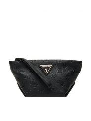 Guess Kosmetyczka Helina Travel TWDP96 40005 Czarny. Czarne kosmetyczki damskie Guess, ze skóry, bez dodatków. Za 219.99 zł.