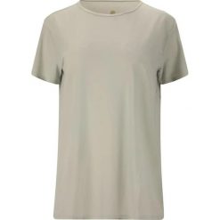 Koszulka damska Athlecia Lizzy. Brązowe bluzki damskie Endurance, bez wzorów, sportowe, bez kołnierzyka, bez ramiączek. Za 138.50 zł.