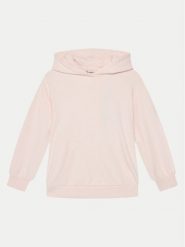 Guess Bluza J5RQ09 KAD74 Różowy Regular Fit. Czerwone bluzy dziewczęce Guess, z aplikacjami, z bawełny, bez ramiączek, bez kaptura. Za 149.99 zł.