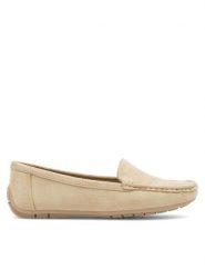 Clara Barson Mokasyny WSS20693-02 Beżowy. Brązowe mokasyny damskie Clara Barson, z materiału, bez obcasa. Za 46.99 zł.