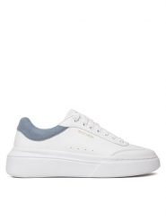 Skechers Sneakersy Cordova Classic-Best Behavior 185060/WBL Biały. Białe obuwie sportowe damskie Skechers, ze skóry, bez zapięcia. Za 249.99 zł.
