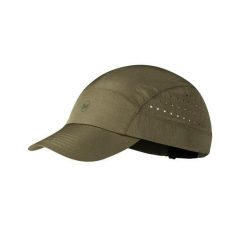 Czapka z daszkiem BUFF SPEED CAP SOLID TUNDRA. Zielone czapki z daszkiem damskie Buff, na lato, bez wzorów, z materiału. Za 119.99 zł.