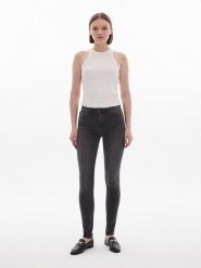 LTB Dżinsy "Amy" - Skinny fit - w kolorze szarym rozmiar: W29/L30. Szare jeansy damskie LTB, z podwyższonym stanem. Za 96.60 zł.