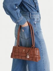 Guess Torebka HWWG80 72080 Brązowy. Brązowe torebki klasyczne damskie Guess, ze skóry, bez dodatków. Za 369.99 zł.