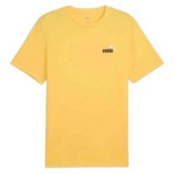 T-shirt Puma 684717-55 unisex. Żółte t-shirty damskie Puma, bez wzorów, z syntetyku, bez kołnierzyka. Za 93.90 zł.