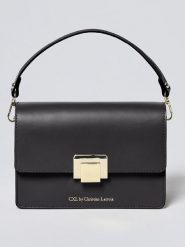 CXL by Christian Lacroix Skórzana torebka w kolorze czarnym - 22 x 15 x 8 cm rozmiar: onesize. Czarne torebki klasyczne damskie CXL by Christian Lacroix, z materiału, bez dodatków. Za 404.99 zł.