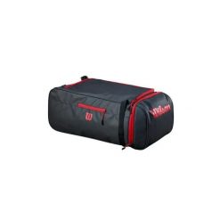 Torba sportowa z polaru Wilson. Czarne torby sportowe Wilson, bez wzorów, z polaru. Za 374.00 zł.