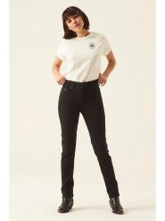 Garcia Dżinsy - Slim fit - w kolorze czarnym rozmiar: W29. Czarne jeansy damskie Garcia. Za 172.08 zł.