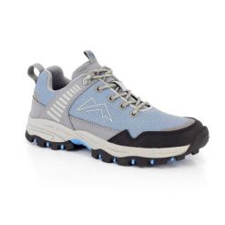Buty do małych spacerów dla dorosłych - MAUNDI - Niebieski. Niebieskie obuwie trekkingowe damskie Kimberfeel, bez zapięcia. Za 268.25 zł.
