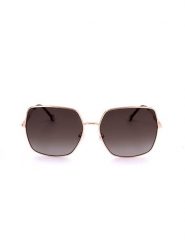 Carolina Herrera Damskie okulary przeciwsłoneczne w kolorze złoto-brązowym rozmiar: 60. Brązowe okulary przeciwsłoneczne damskie carolina herrera. Za 239.95 zł.