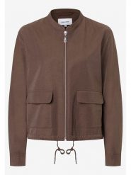 More & More Bluzka w kolorze jasnobrązowym rozmiar: 36. Brązowe bluzki damskie More & More, bez wzorów, bez kołnierzyka, bez ramiączek. Za 187.07 zł.