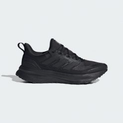Buty Ultrarun 5 TR Running. Czarne obuwie sportowe damskie Adidas, z materiału, bez zapięcia, do biegania. Za 349.00 zł.