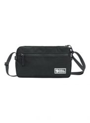Saszetka Fjallraven Vardag Pocket Large - coal black. Czarne nerki i saszetki damskie Fjällräven, bez wzorów, z poliamidu. Za 252.99 zł.