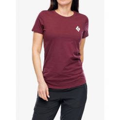 Koszulka bawełniana damska Black Diamond Equipment For Alpinists SS Tee. Czarne koszulki sportowe damskie Black Diamond, bez wzorów, z bawełny, bez ramiączek. Za 114.99 zł.
