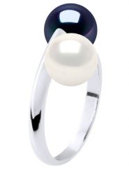 Pearl Addict Złoty pierścionek z perłami rozmiar: 50. Białe pierścionki damskie Pearl Addict, z perłą, złote. Za 1,391.99 zł.