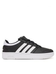 Adidas Sneakersy Hoops Classic J KI1072 Czarny. Czarne buty sportowe dziewczęce Adidas, bez wzorów, ze skóry, bez zapięcia. Za 179.99 zł.