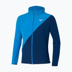 Kurtka tenisowa damska Mizuno Mugen Hooded Jacket. Brązowe kurtki damskie Mizuno, m, bez wzorów, z elastanu, bez kaptura. Za 319.99 zł.