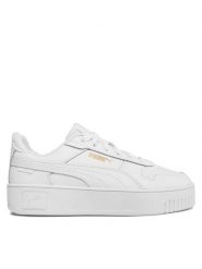 Puma Sneakersy Carina Street 389390 01 Biały. Białe obuwie sportowe damskie Puma, ze skóry, bez zapięcia. Za 199.99 zł.
